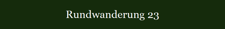 Rundwanderung 23